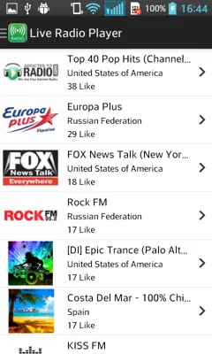 World Radio FM android App screenshot 23